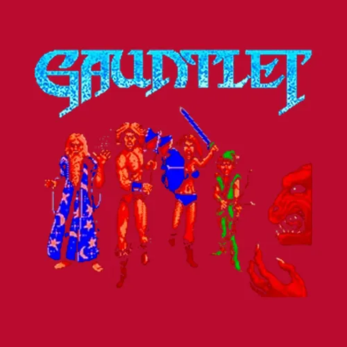 Gauntlet Video Game Retro 80s
