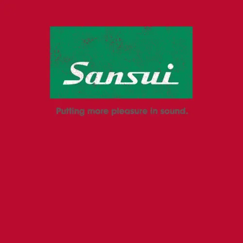 Sansui Audio Stereo Retro Logo Receiver Stereo Hi Fi Japanese