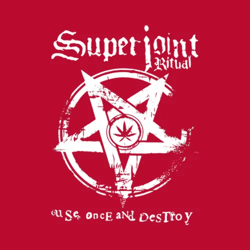 Superjoint Ritual Rock Band Use Once And Destroy Standard Black S 5xl