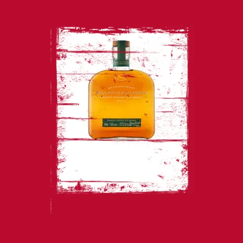 Woodford Reserve Bourbon Bottle Alcohol Drinking Gift Cool Distressed