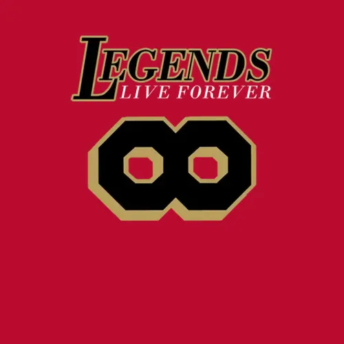 Legends Live Forever Kobe Bryant Famous Number 8 Basketball Fan Black