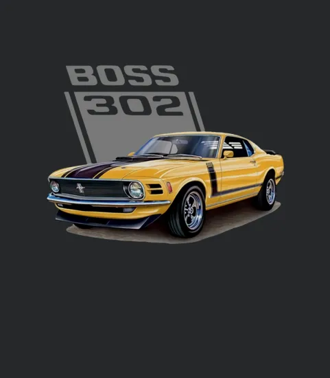 The Grabber Orange Mustang Boss 302 1970 Model