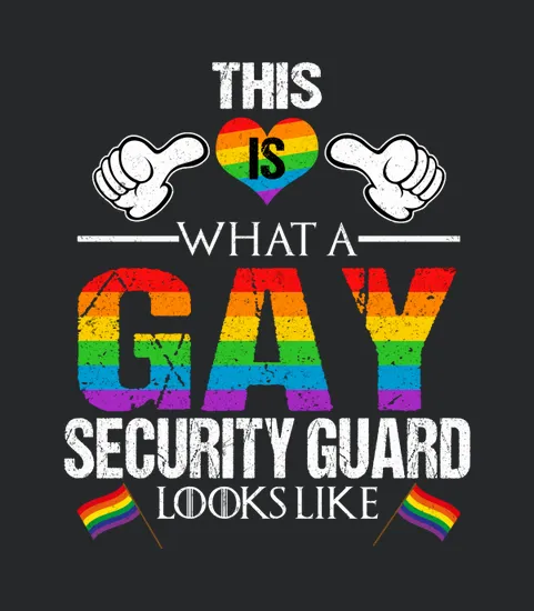 This Is What A Gay Security Guard Looks Like Lgbt Pride 2020