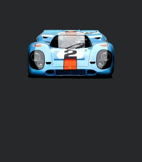 Porsche 917 No2 Gulf Livery