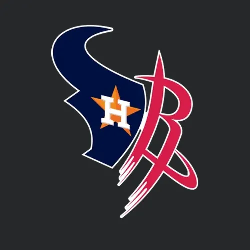 Houston Texas Pro Sports Teams Logo Mashup City Pride Fan
