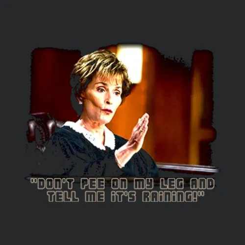 Judge Judy Sheindlin Tv Show Funny