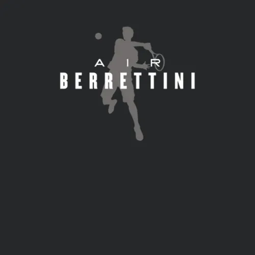 Matteo Berrettini Air Tennis Player Parody Italy Athlete Fan