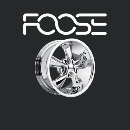 Foose Ss Chrome Nitrous Racing Cars Velg Black Size S 6xl
