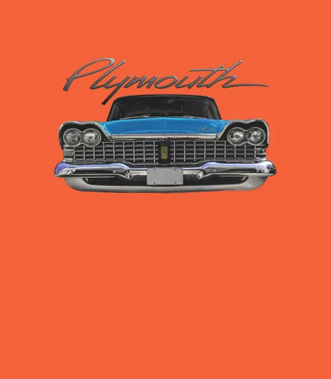 1959 Plymouth Front Blue