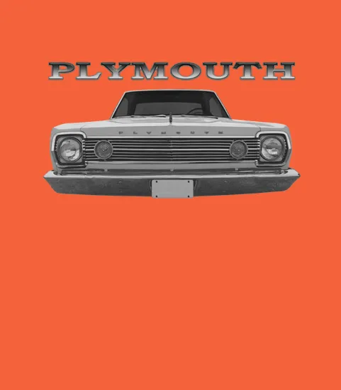 1966 Plymouth Belvedere Ii Front White