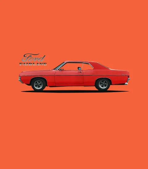 1968 Ford Fairlane Formal Roof Red Iii