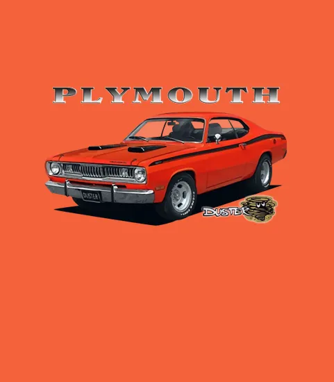 1972 Plymouth Duster Orange