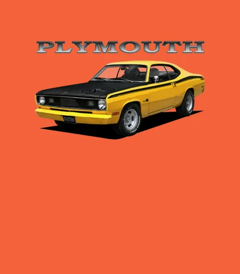 1972 Plymouth Duster Yellow