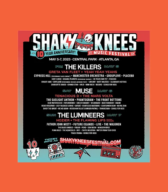 Shaky Knees Festival 2023 Trending