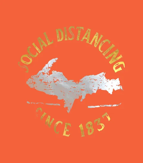 Social Distancing Since 1837 Vintage