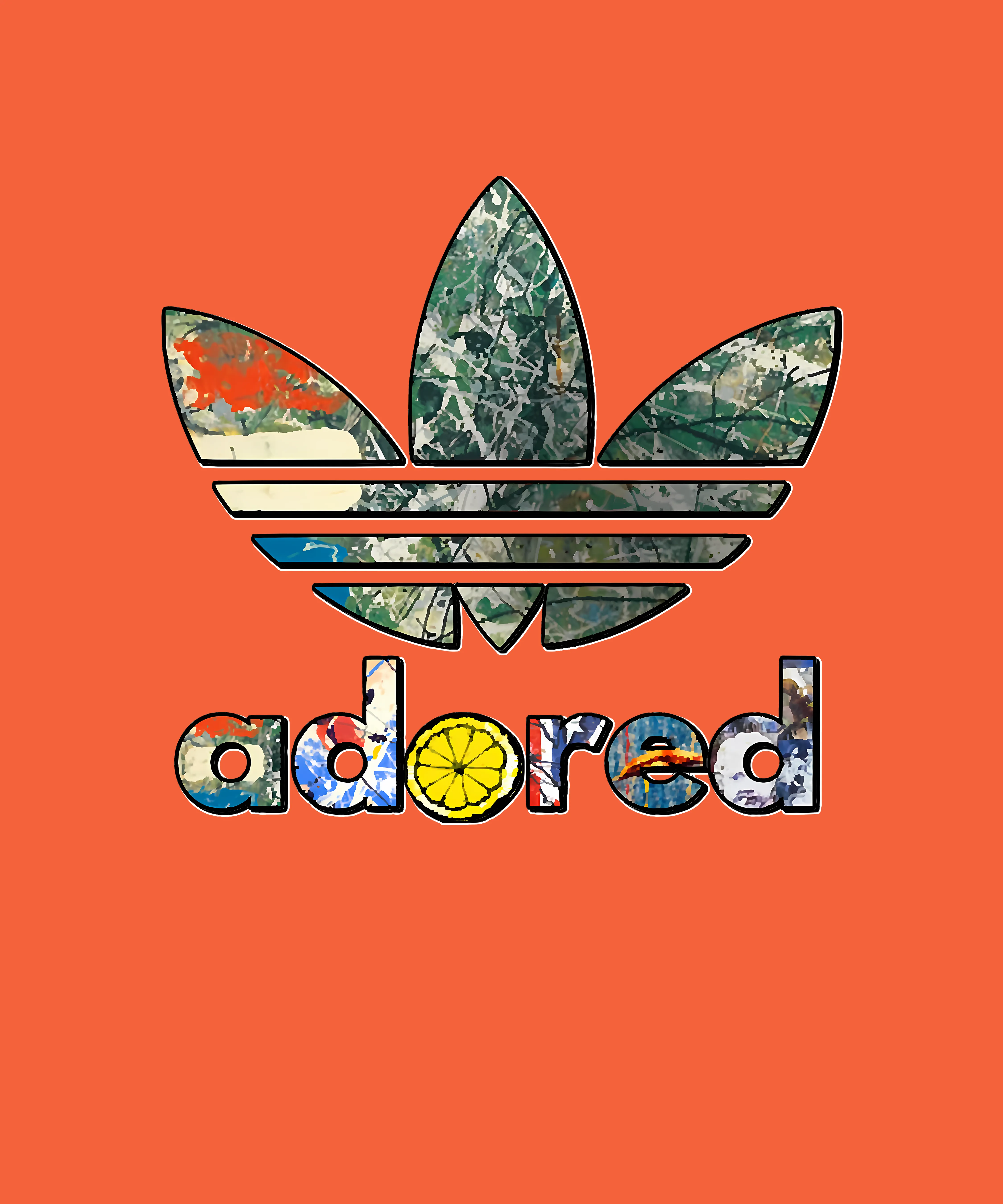 Stone Roses Ian Brown Madchester Adored Manchester Adidas Logo Inspired