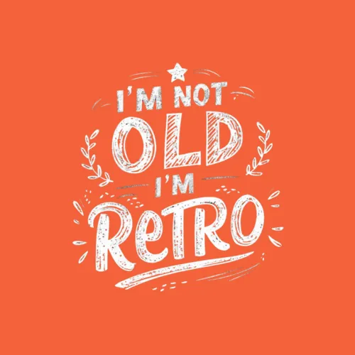 Im Not Old Im Retro Vintage Shirt Gift