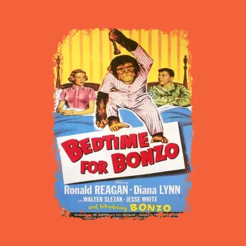 Bedtime For Bonzo Comedy Film Aged