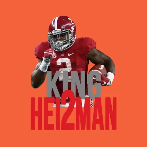 Derek Henry King Heisman Winner 2015 Alabama Running Back