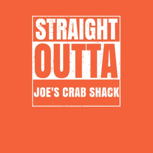 Straight Outta Joes Crab Shack Restaurant Fast Food Chain Eatery Compton Parody
