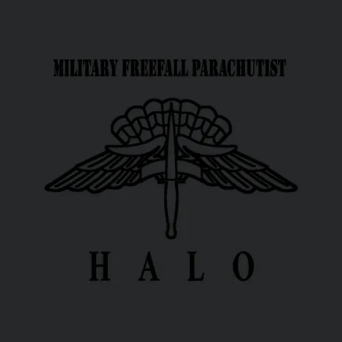 Military Freefall Parachutist Halo
