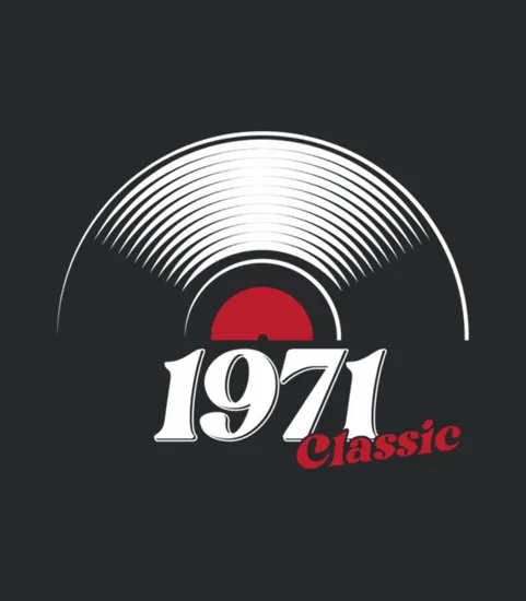 50th Birthday Classic Vinyl Record 1971 50 Years O