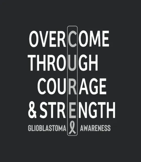 Brain Tumor Awareness Cure Grey Ribbon Tumor