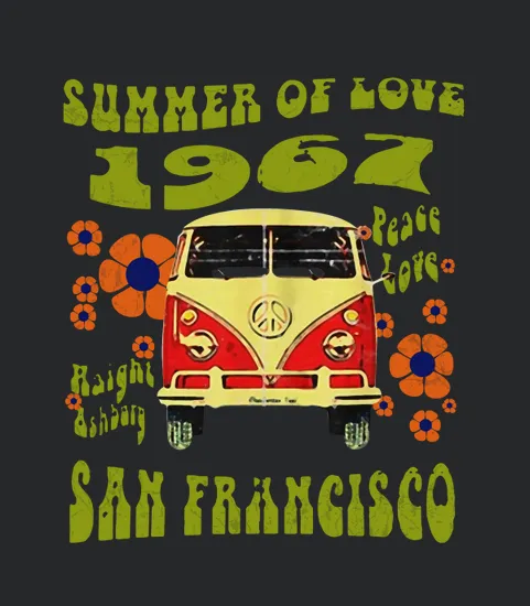 1967 Summer Of Love San Francisco Haight Ashbury Hippie