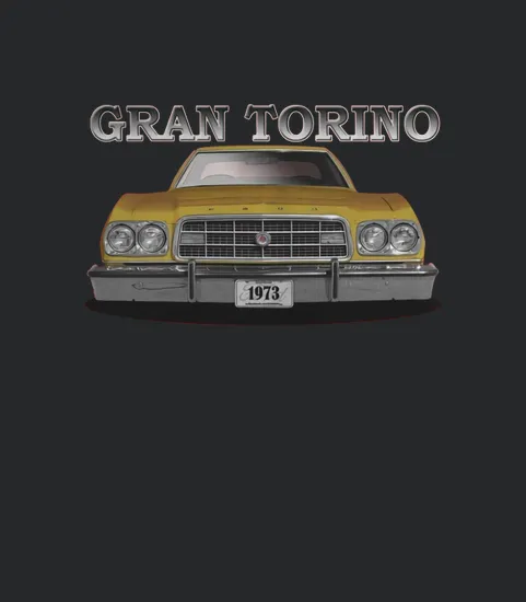1973 Ford Gran Torino Front Gold