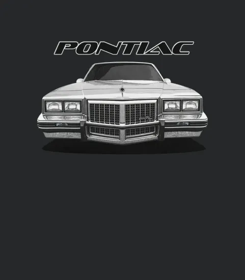 1980 86 Pontiac Grand Prix Front White