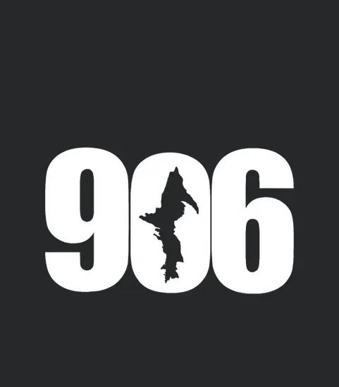 906 Upper Peninsula Up Cutout Yooper