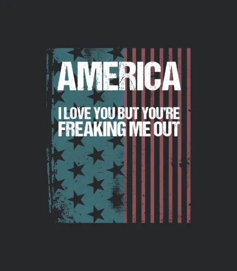 America I Love You But Youre Freaking Me Out
