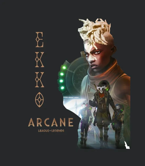 Arcane Ekko Ekko Character League Of Legends