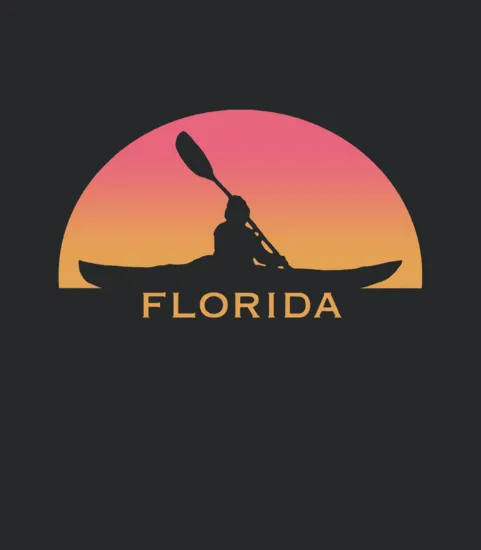 Florida Kayak Souvenir I Love Kayaking