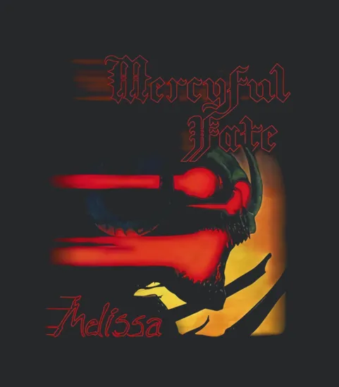 Mercyful Fate Melissa 1983 Album Cover Black