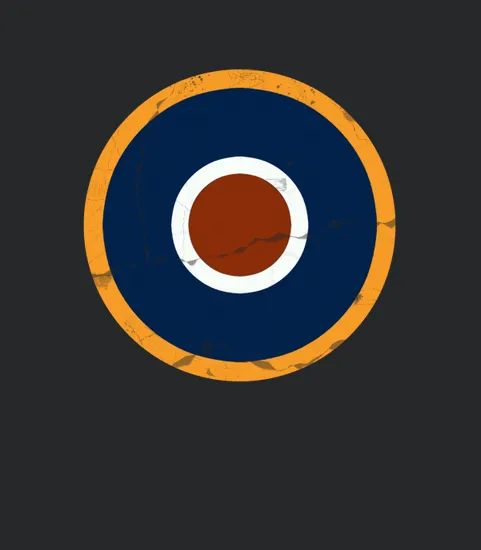 Royal Air Force Roundel Raf Type C1 Late War