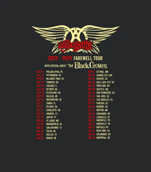 2 Side 001 Aerosmith Tour 2023 2024