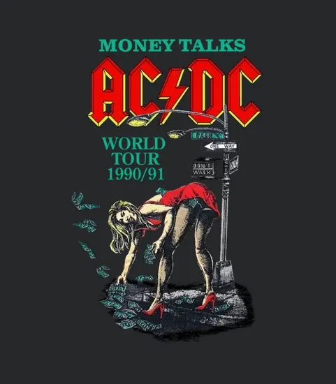 2 Side Acdc Money Talks 1990