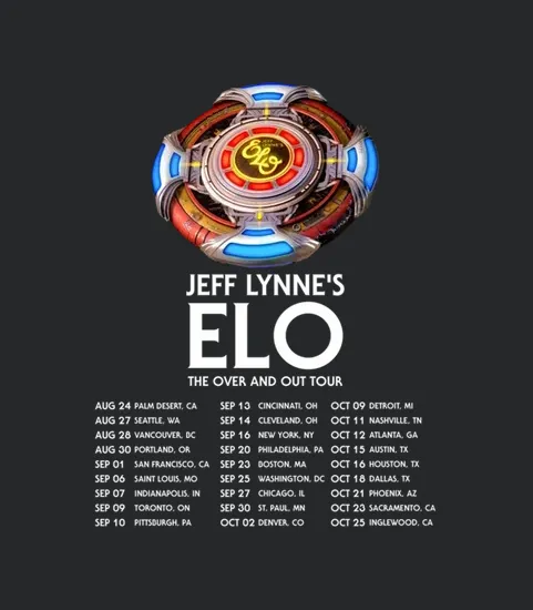2 Side Electric Light Orchestra The Over And Out Tour 2024