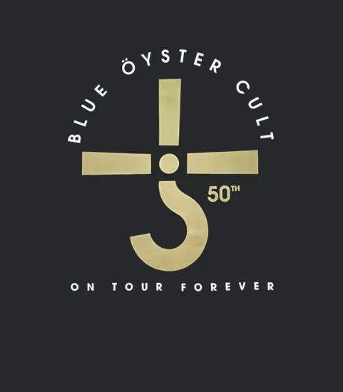 2 Side Limited Edition Blue Oyster Cult 50th Anniversary