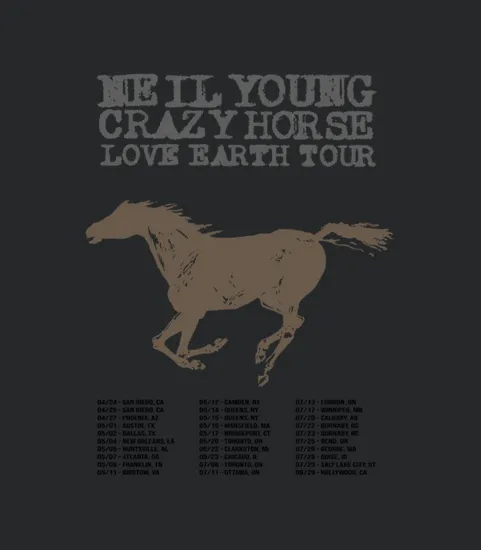 2 Side Neil Young Crazy Horse Love Earth Tour