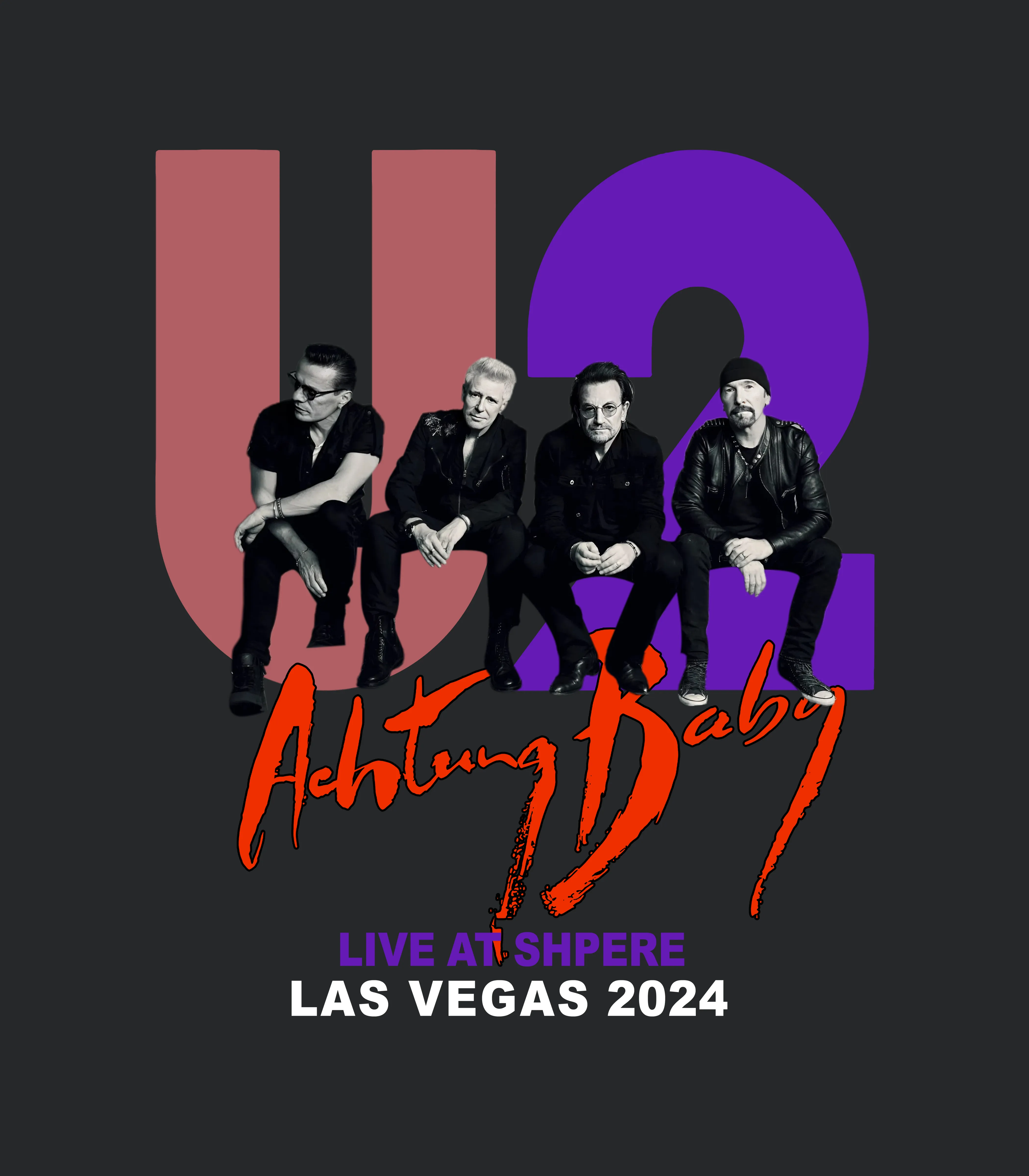 2 Side U2 Band Live At Sphere 2024