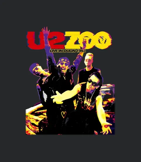 2 Side U2 Band Zooropa Band Cutout