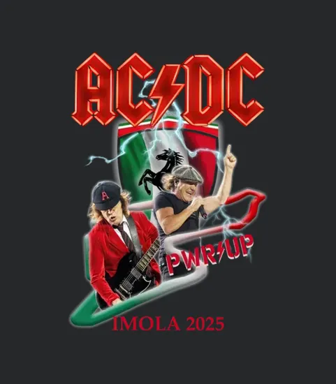 2 Sided Acdc Imola Europe 2025 Tour