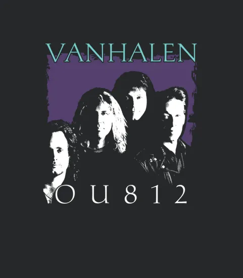 2sd 001 Vintage Van Halen Ou812 Front