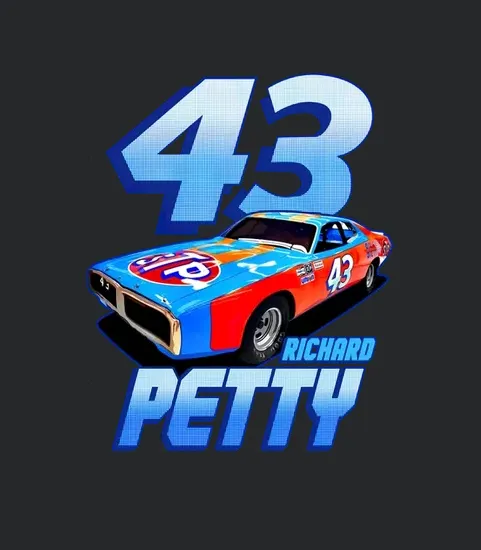 Richard Petty 43 Stp Nascar Legend 70s Retro