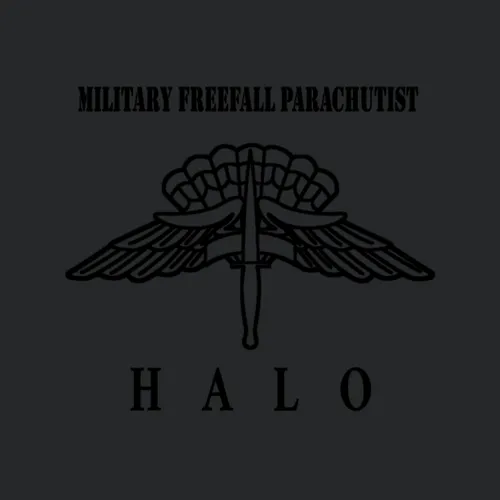 Military Freefall Parachutist Halo