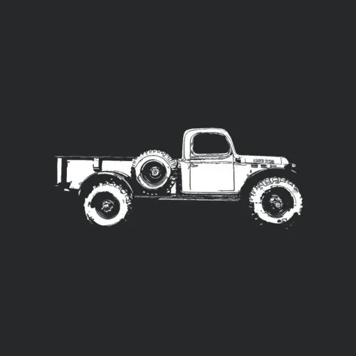 1948 Dodge Power Wagon Stylized