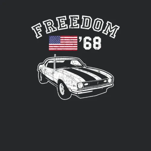 1968 Chevy Camaro Freedom Car Fan Worn