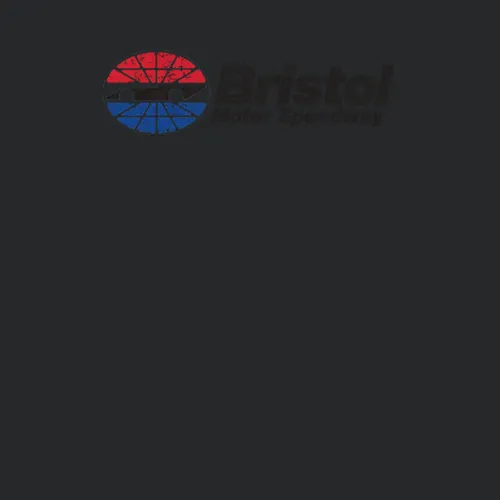 Bristol Motor Speedway Automobile Car Motorcycle Parts Cool Distressed Brand Logo Emblem